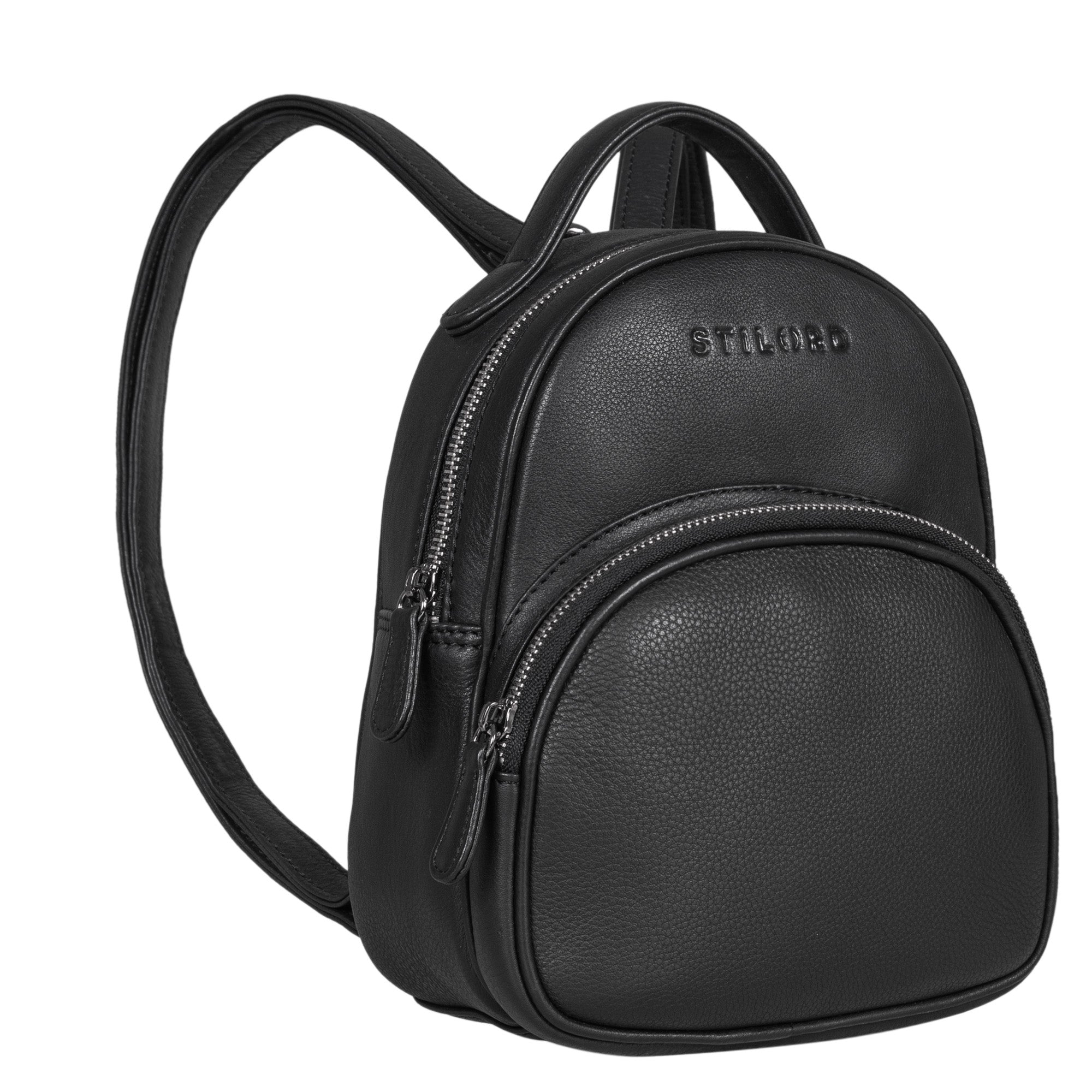Rucksack Echtleder klein