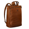 "Dwight" Sac à dos en cuir grand Hommes Femmes