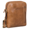 "Memphis" Petite Sacoche Bandoulière Cuir Homme pour Tablette 8 Pouces