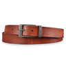 Ceinture Cuir Marron Vintage pour Homme