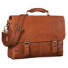 Second choix "Dorian" Serviette Cuir Homme Vintage