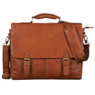 Braune Bürotasche Leder Vintage braun