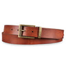 Ceinture Cuir Marron Vintage pour Homme