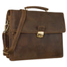 Second choix "Noel" Porte-documents cuir homme vintage