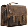 Second choix "Anton" Serviette Porte Document Cuir