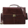 "Edward" Sac d'affaires en Cuir pour Hommes Sac Ordinateur 15,6 Pouces