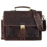 Second choix "Eros" Serviette Cartable Homme Cuir