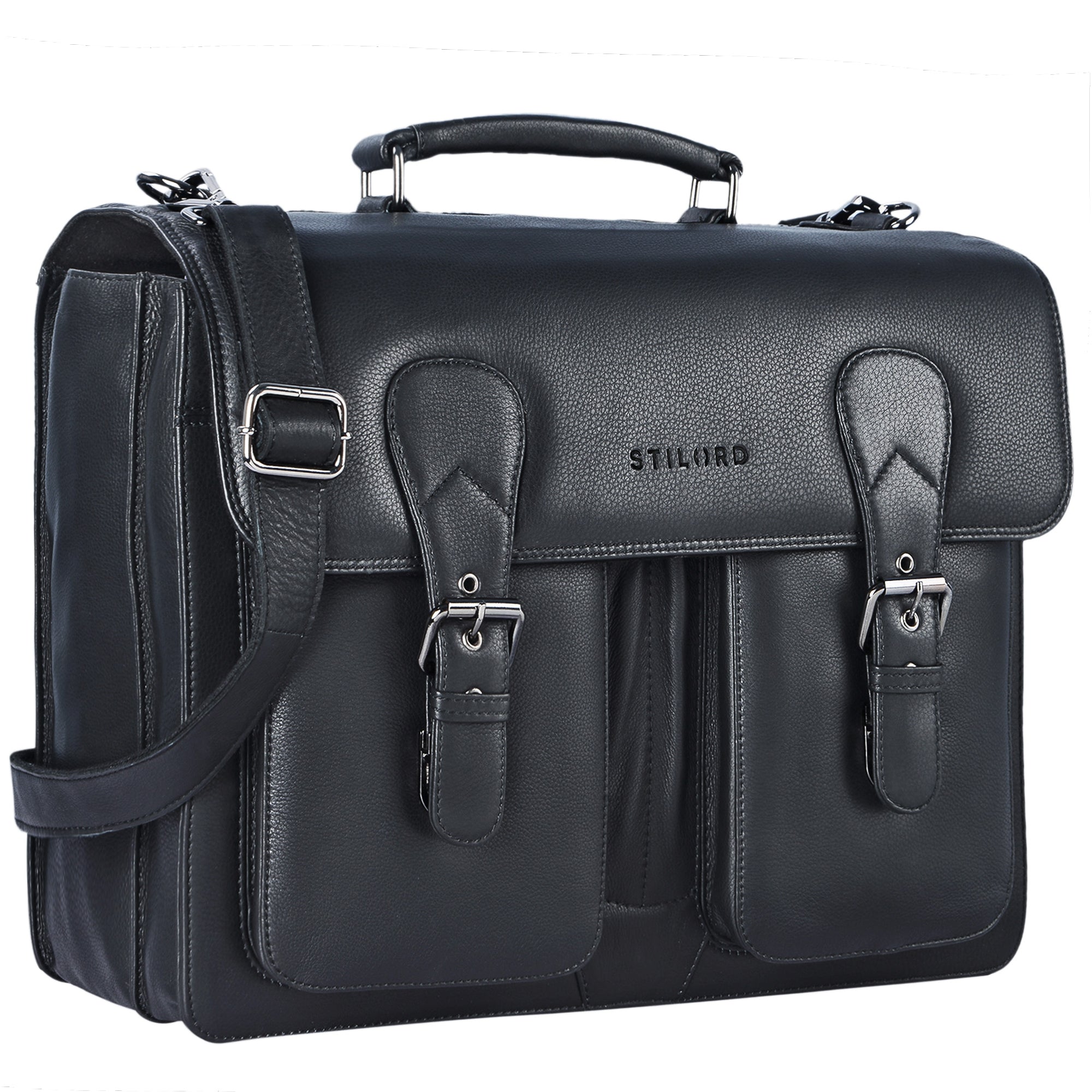 Leder Aktentasche Herren gross vintage echtleder