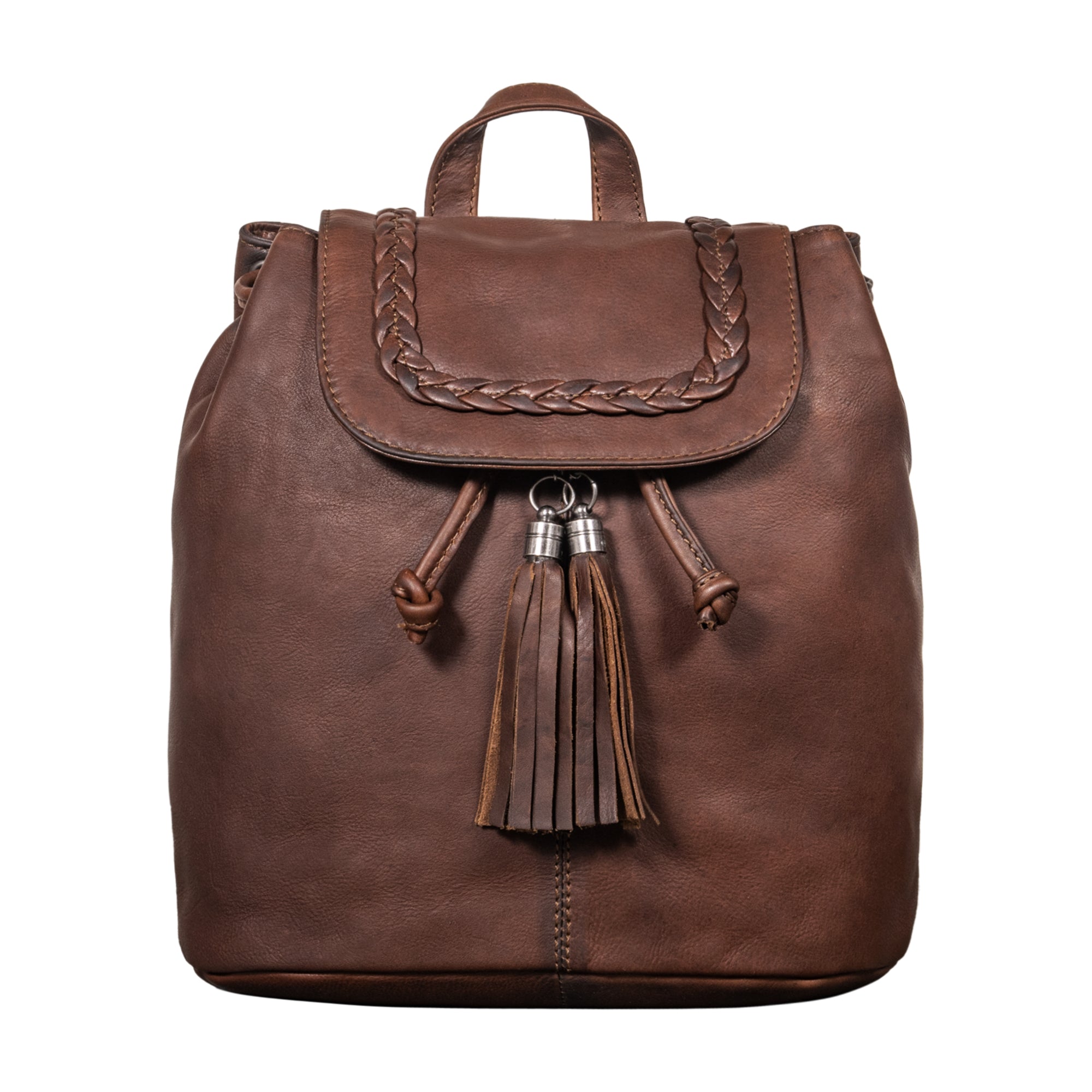 Tagesrucksack damen braun