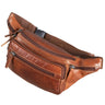 "Zion" Vintage Sac Banane Cuir