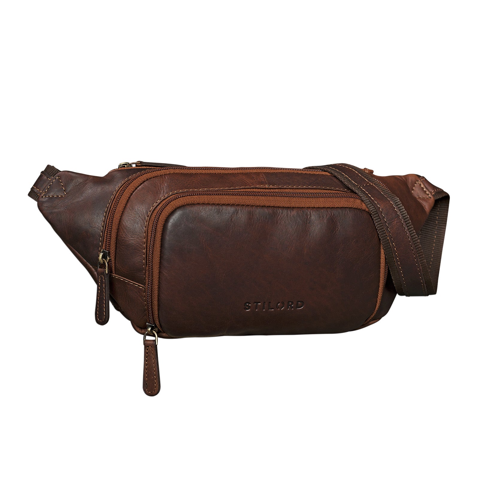 Leder Bauchtasche Herren Damen