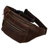 "Portland" Vintage Sac Banane en Cuir