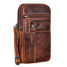 "Asher" Hommes Pochette Poitrine Cuir Sac de Ceinture