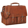 "Clarence" Serviette Cuir A4 Vintage