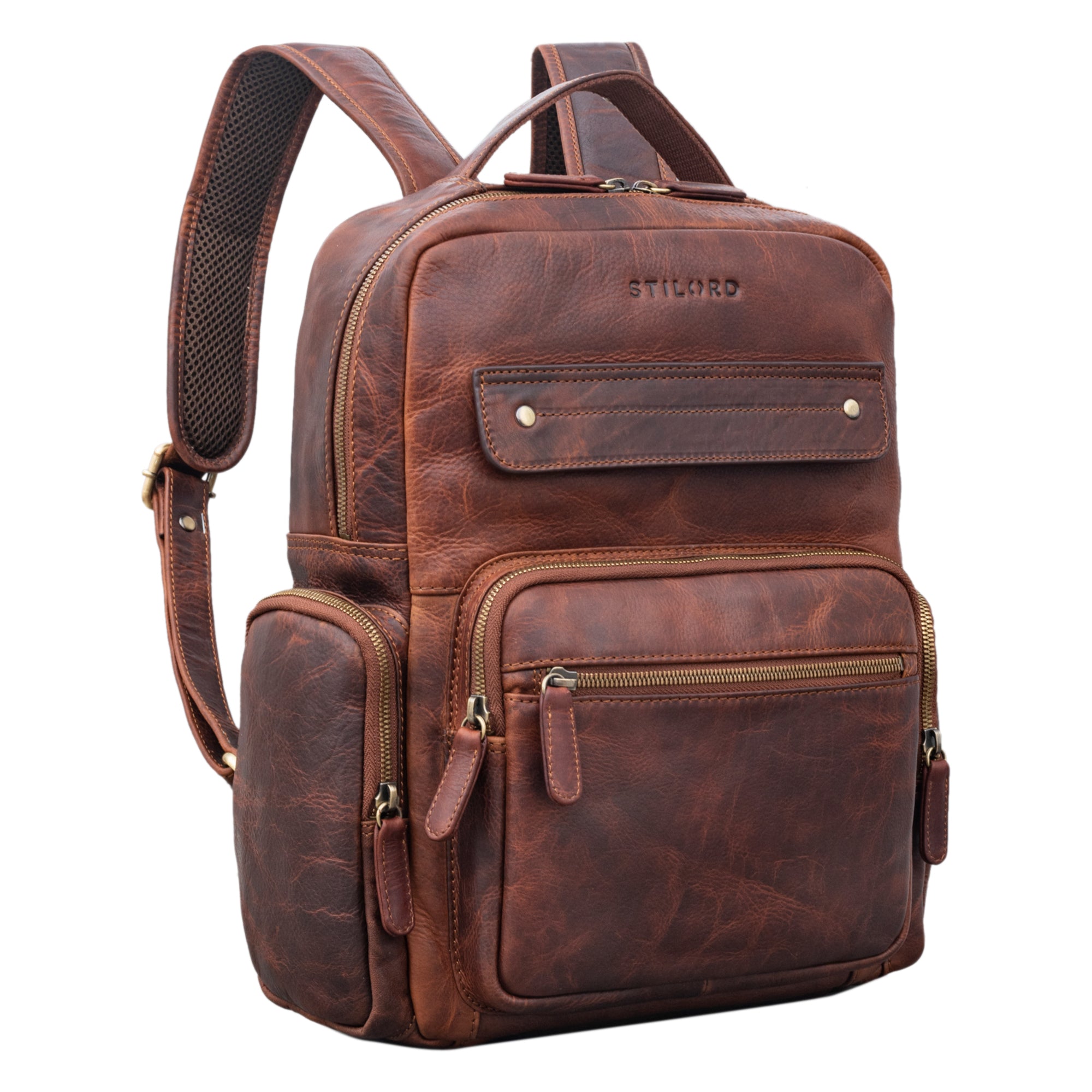 Vintage Citybag Leder Groß
