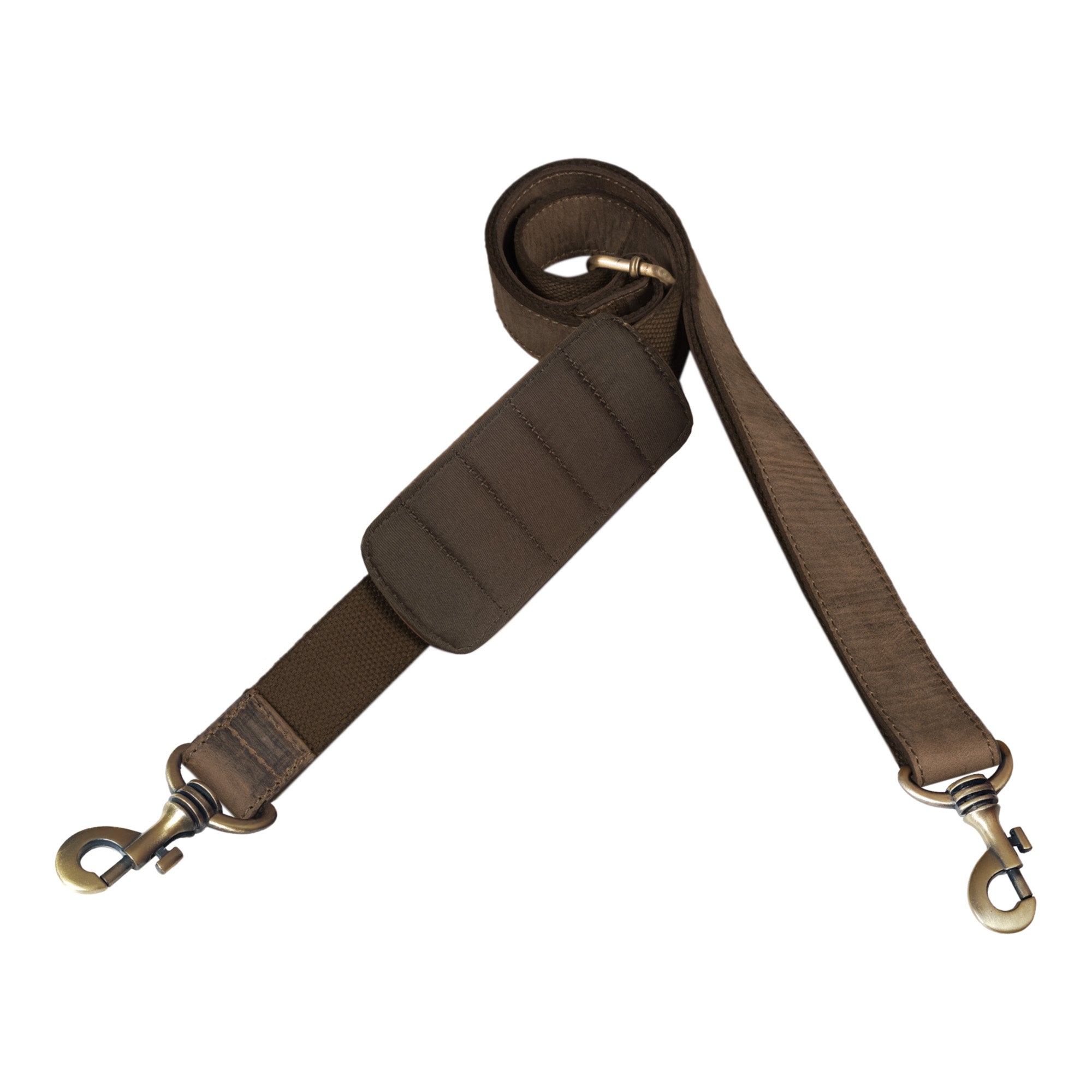 Schultergurt für Leder Taschen braun