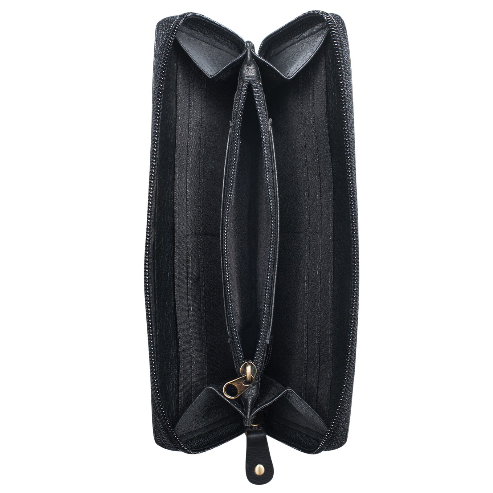 Brieftasche horizontal Leder groß