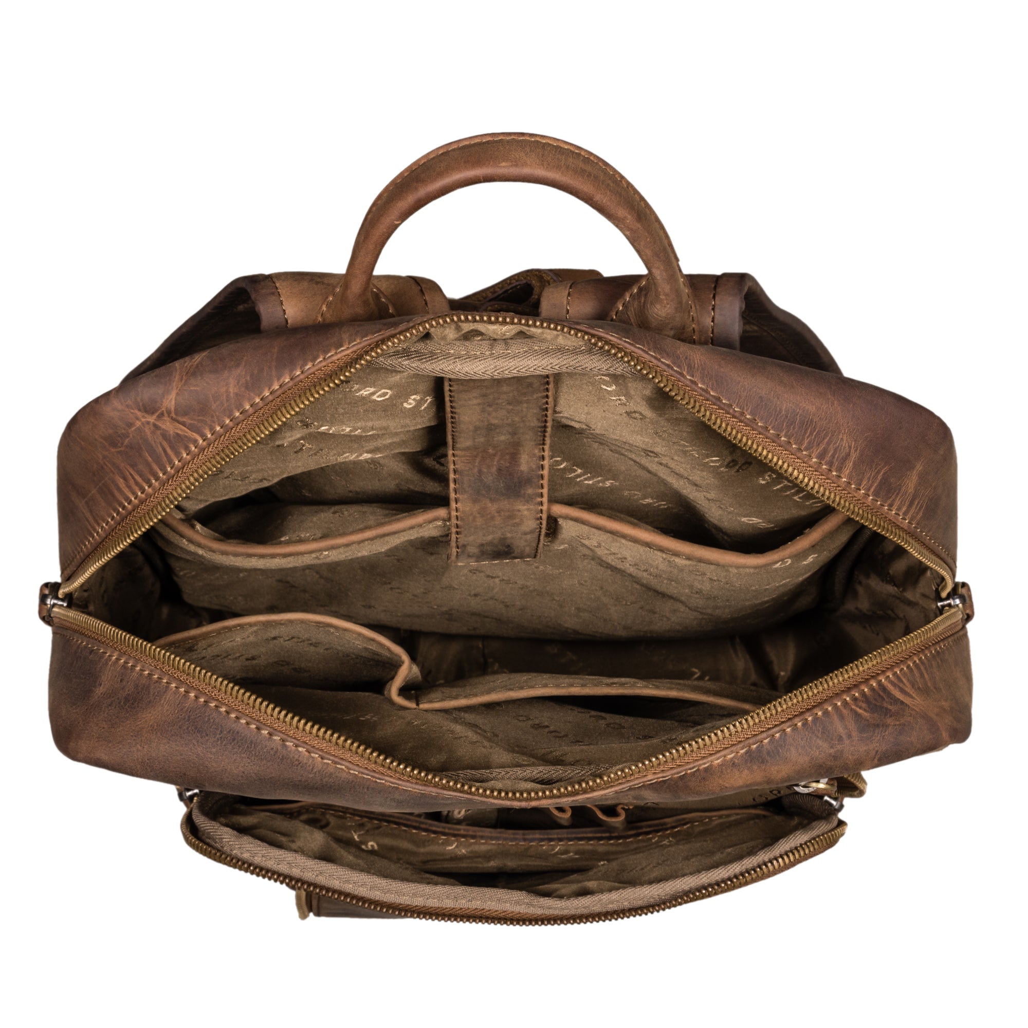 Leder Bürorucksack Herren