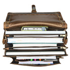 Leder Bürotasche Herren braun