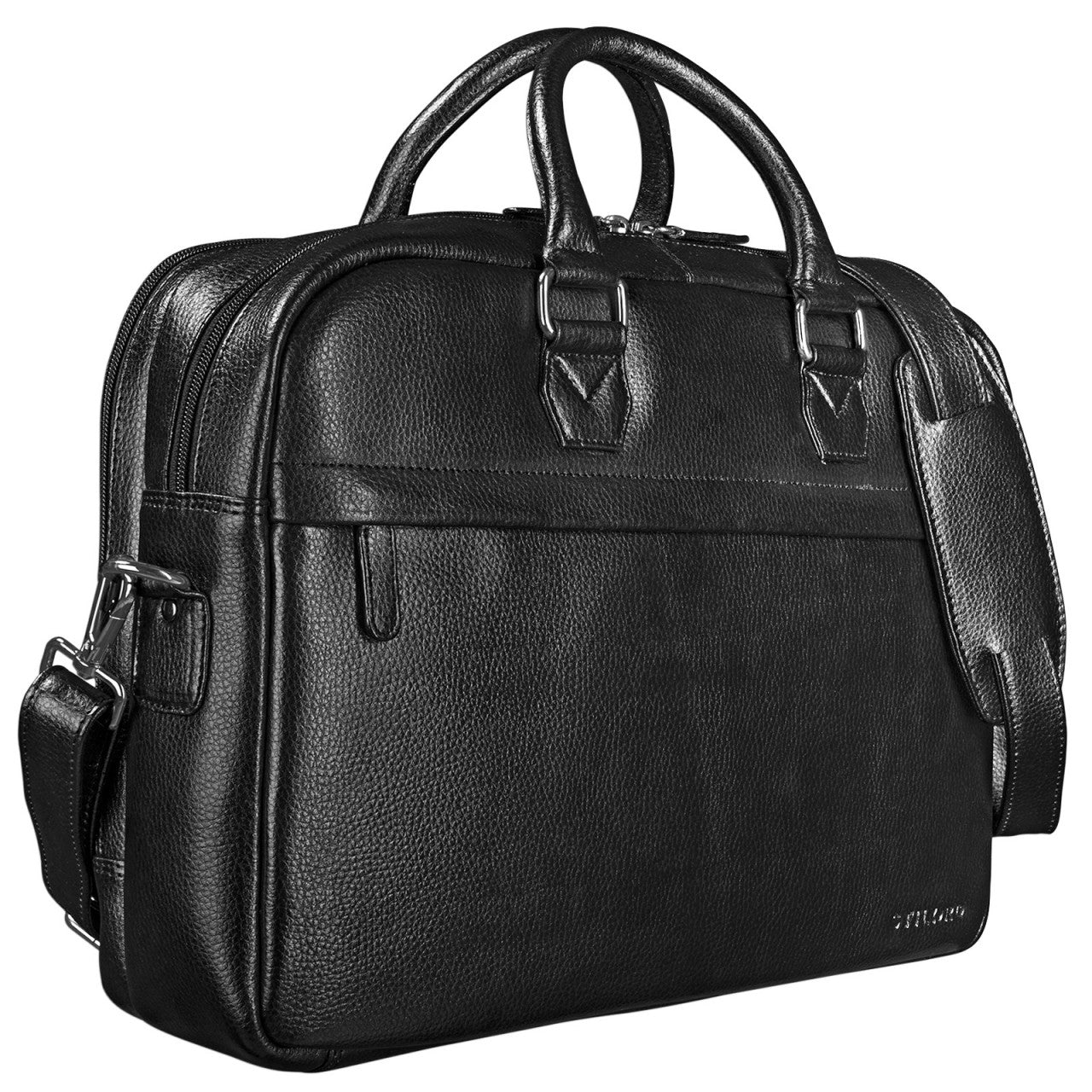 Businesstasche Leder Schwarz Groß