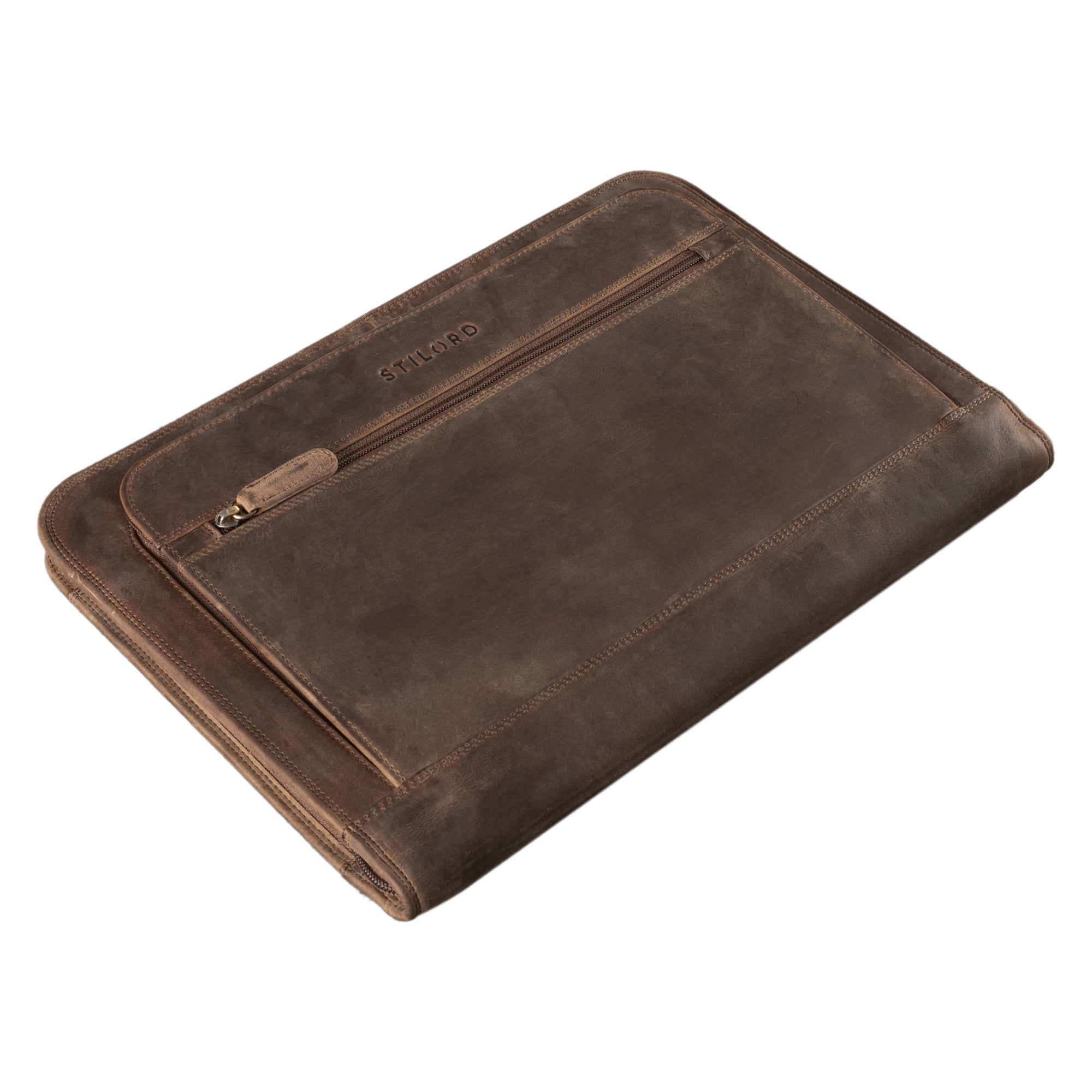 Vintage Dokumentenmappe echtes Leder