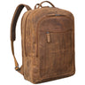 "Erikson" Grand Sac à Dos Cuir Hommes Femmes 15 16 17 Pouces
