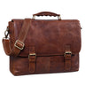 "Dorian" Serviette Cuir Homme Vintage