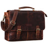 "Dorian" Serviette Cuir Homme Vintage