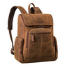"Giacomo" Sac à dos business en cuir pour ordinateur portable 13 - 14 pouces
