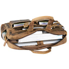 Große Business Ledertasche Herren Vintage