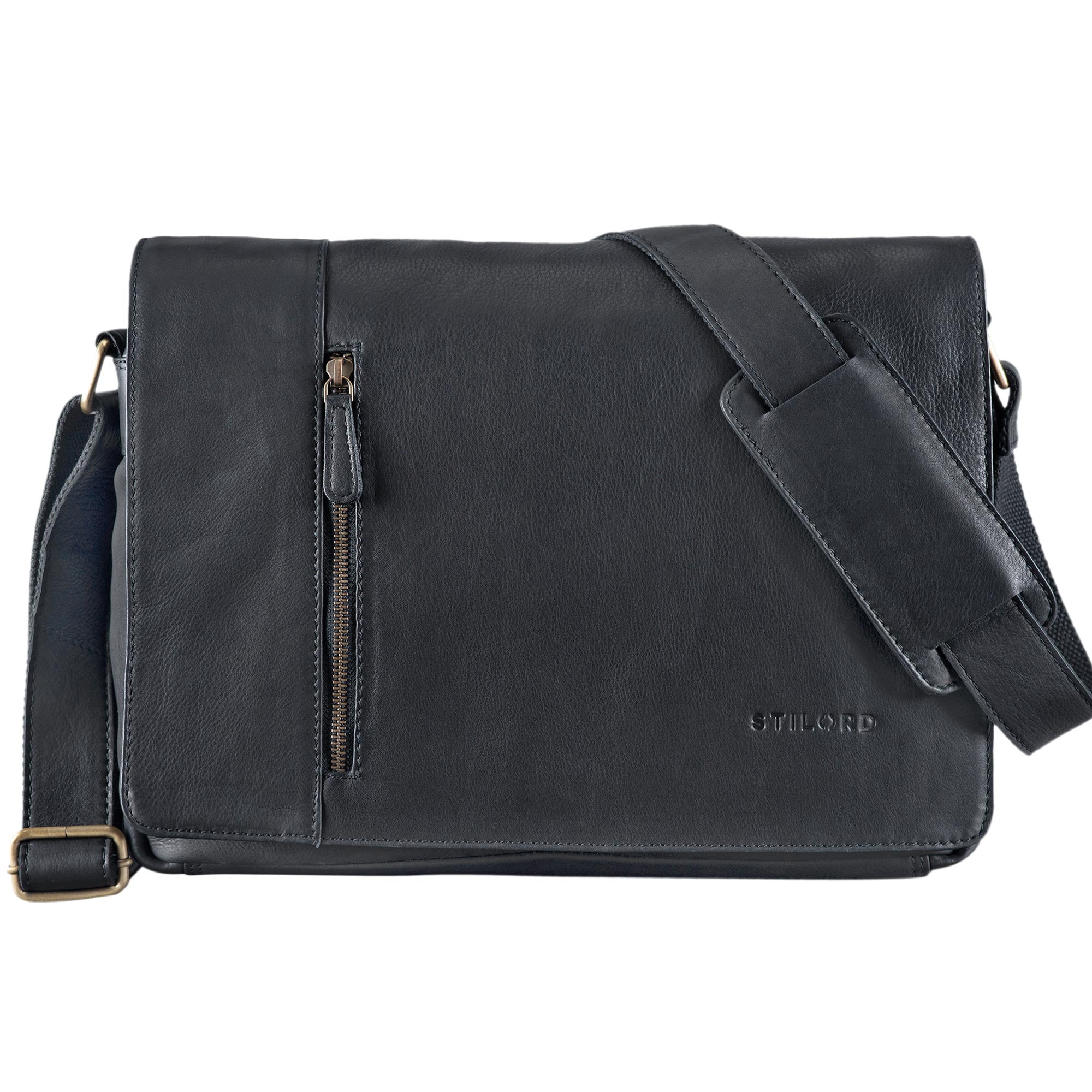 businesstasche leder schwarz herren