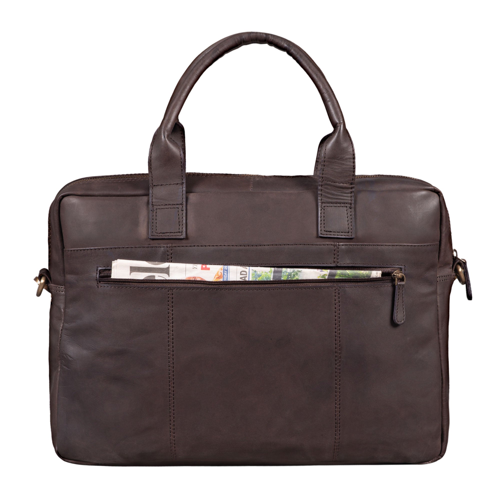 Leder Dokumententasche DIN A4 Vintage