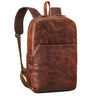 "Kim" Petit Sac a Dos Femme Cuir Veritable pour Ordi Portable 12 Pouces