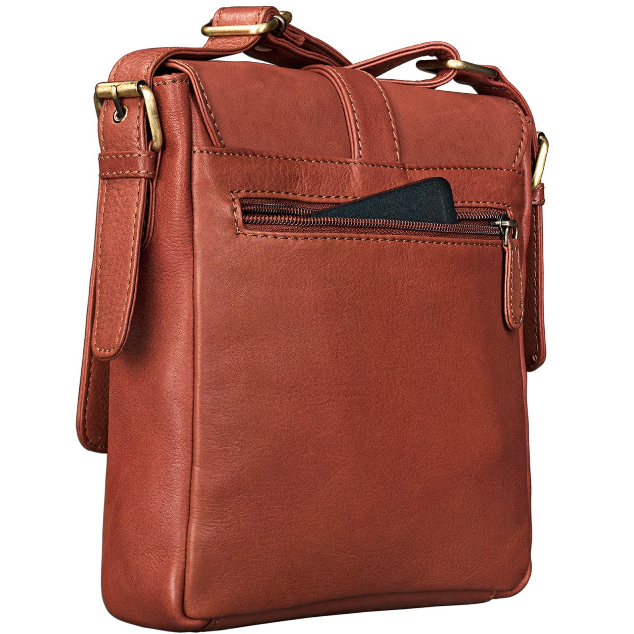 Crossbody Bag Leder braun