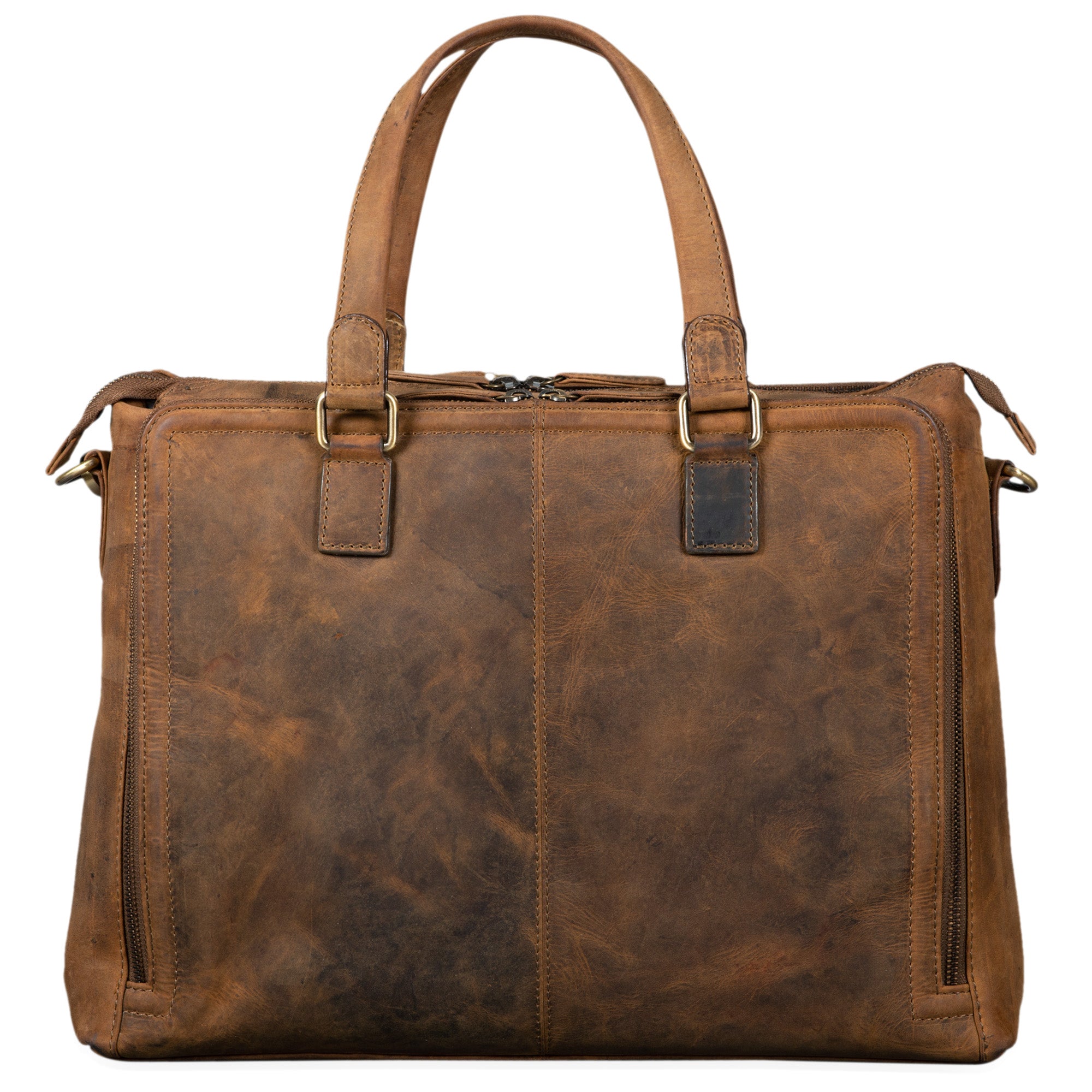 MacBookTAsche Damen Leder braun