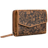 "Lark" Portefeuille Femme Cuir Vintage