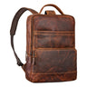 "Henning" Sac a Dos Homme en Cuir Véritable 16 Pouces