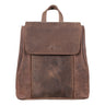 "Fiona" Sac à dos cuir femme Vintage en Cuir Véritable
