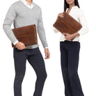 Dokumententasche Leder A4