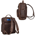 Business Rucksack Echtleder braun