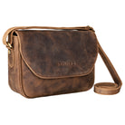 Echtleder Handtasche Vintage braun