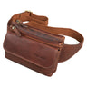 "Atlanta" Vintage Sacoche Ceinture Cuir