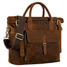 Second Choix "Jascha" Serviette Cuir Femme Homme