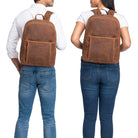 Damen Rucksack Echtleder Herren