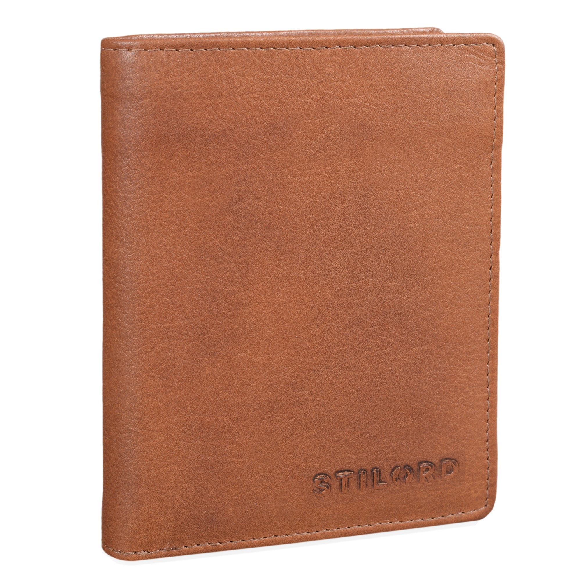 Eldes Portemonnaie Leder cognac