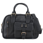 ledertasche damen schwarz klein