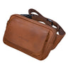 "Boston" Vintage Sacoche Banane en Cuir