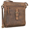 "Theodora" Sac Épaule Cuir Véritable