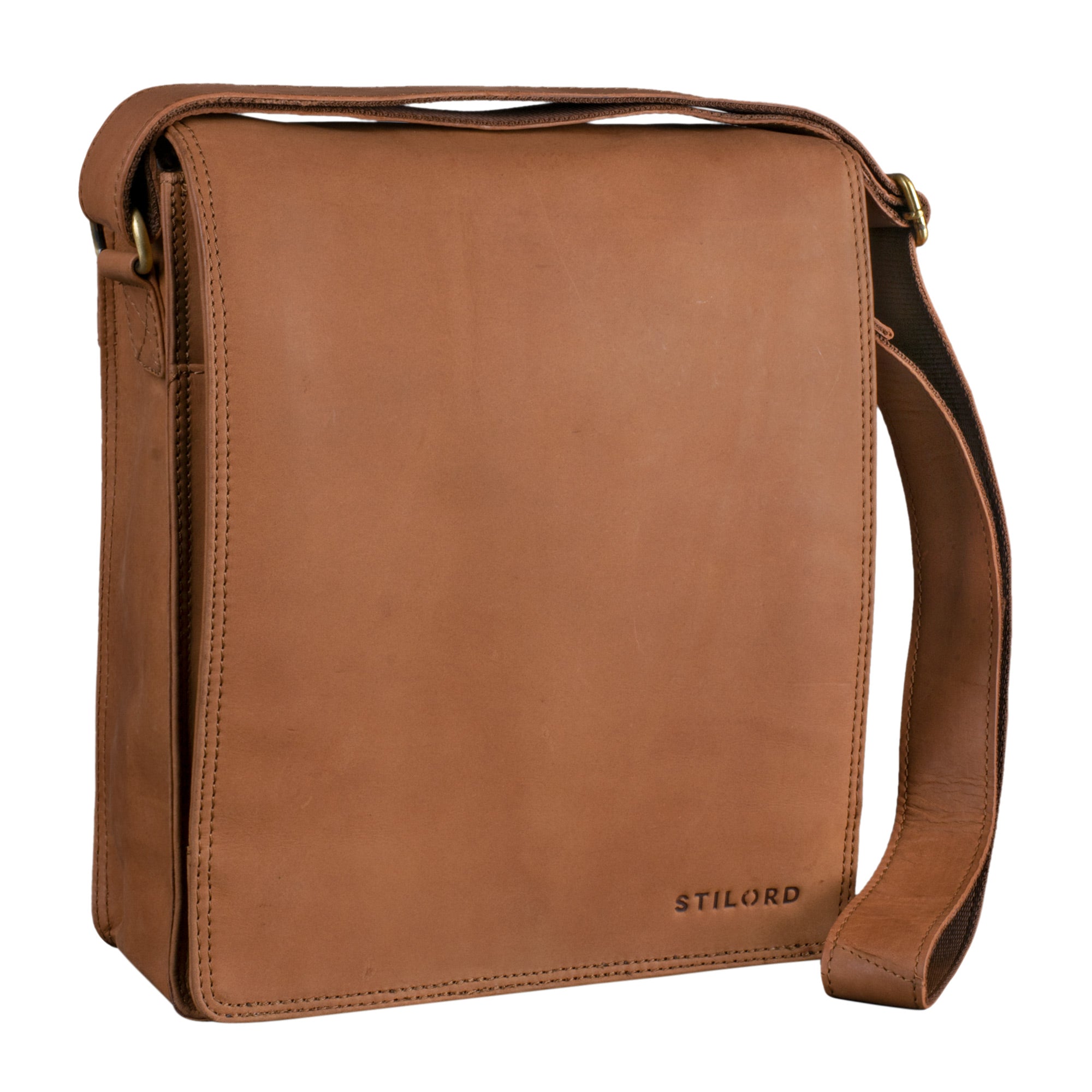 Herrentasche klein Leder
