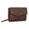 "Lark" Portefeuille Femme Cuir Vintage